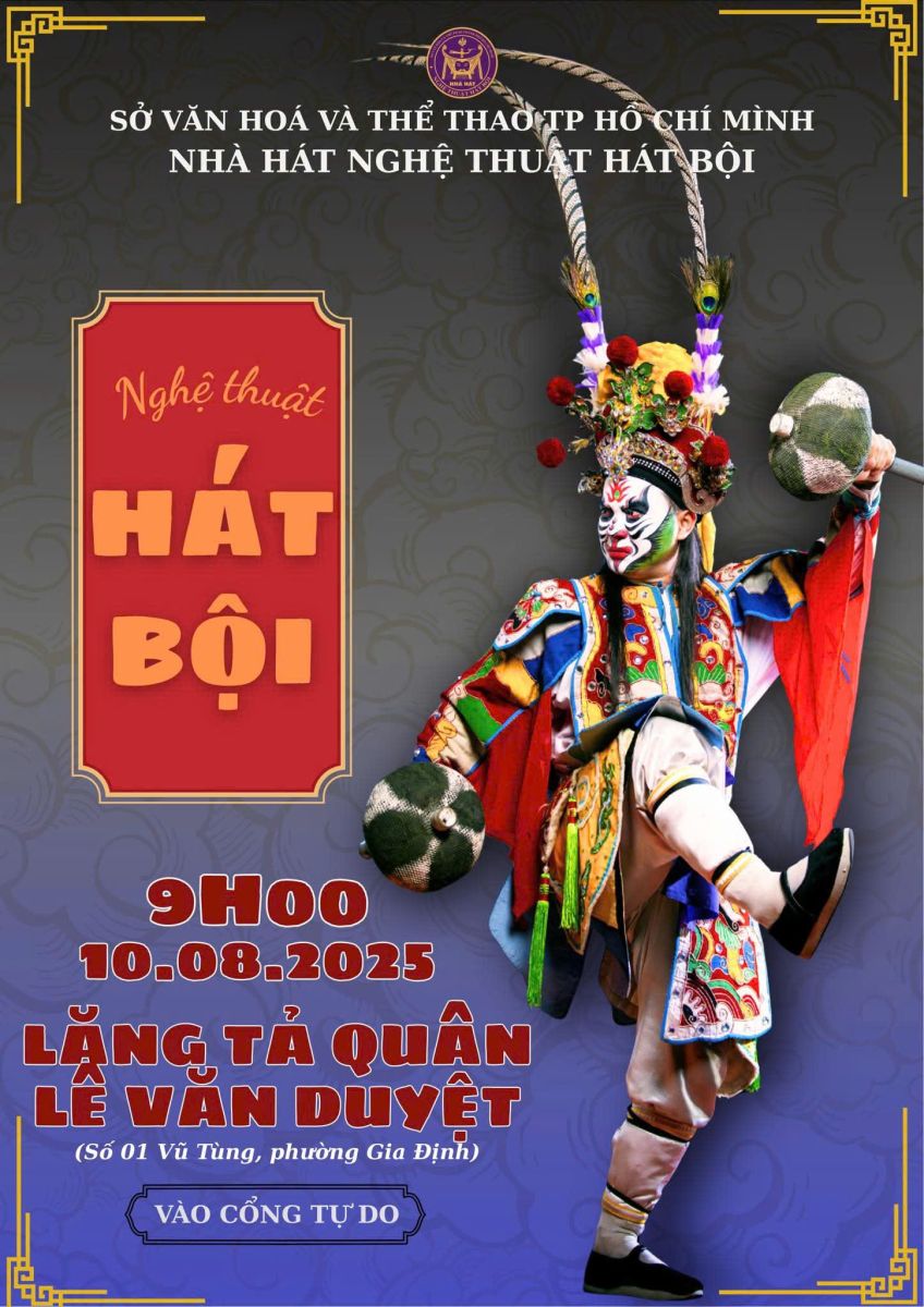 Nghệ thuật hát bội - Lăng tả quân Lê Văn Duyệt